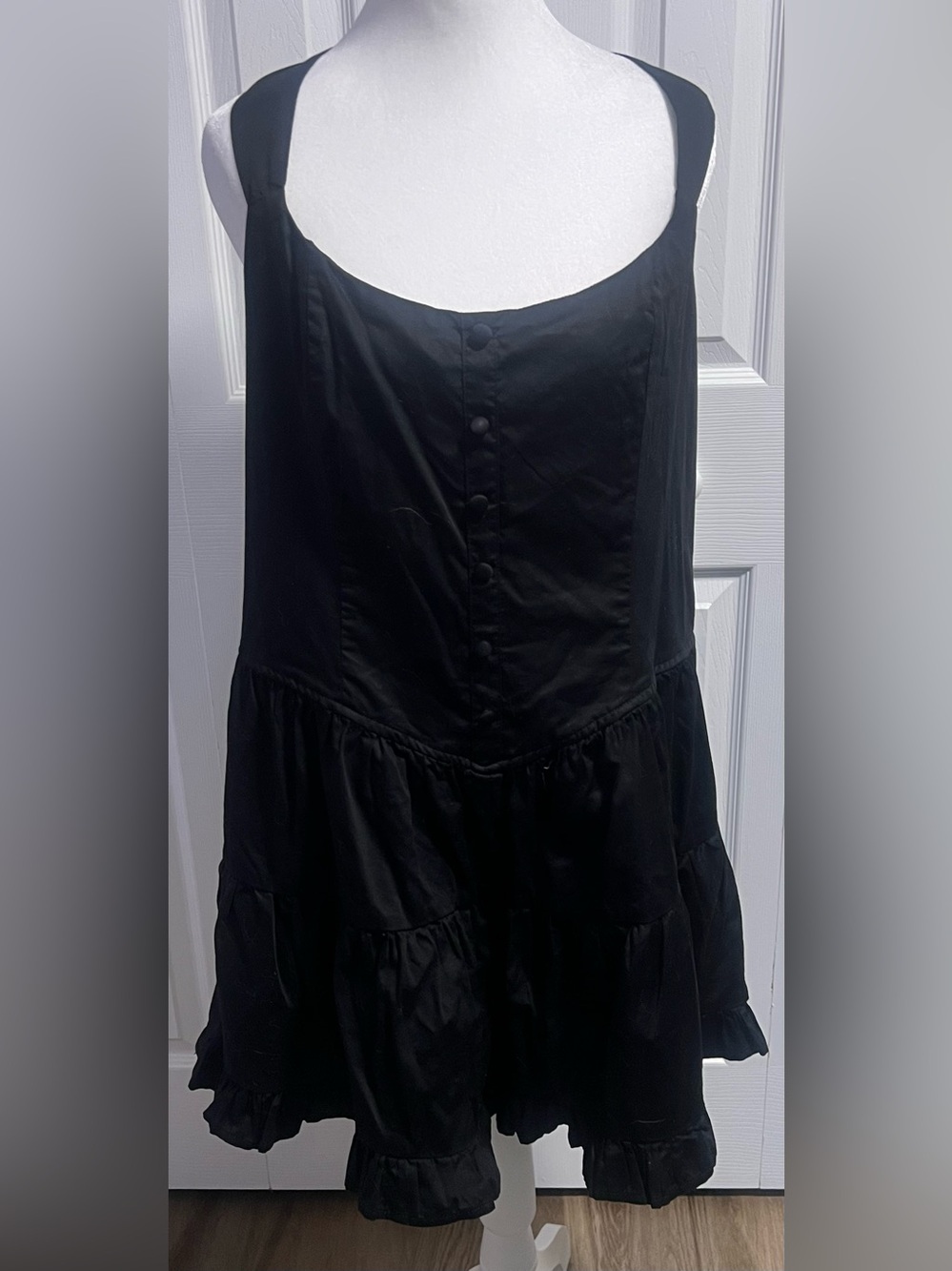 Wild Fable Tiered Button-Front Romper